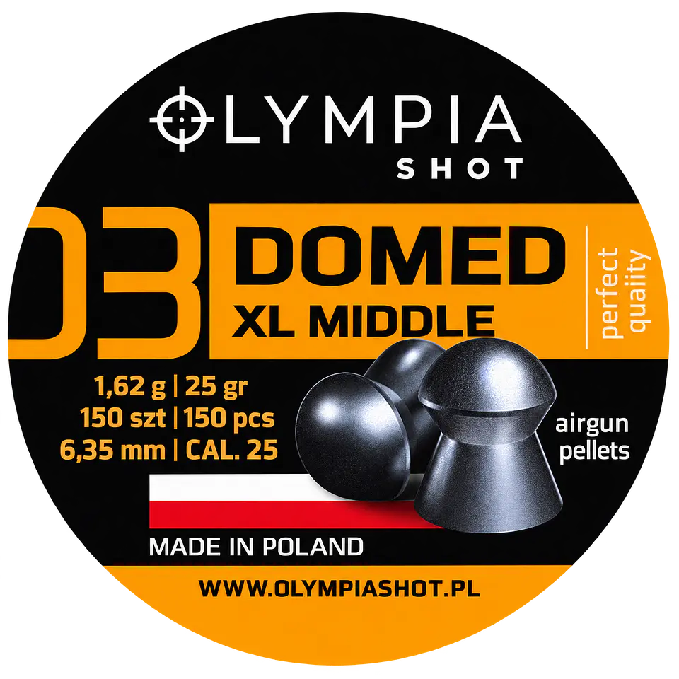 Poston Olympia Domed xl 6,35 - 25,39 1