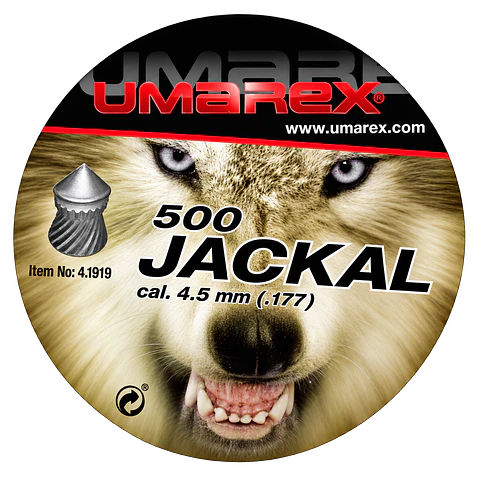 Postón Umarex Jackal 0.53 g 4.5 mm 500 u