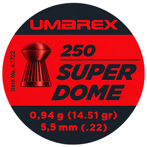 Postón Umarex Super dome 0.94g / 250u Cal. 5.5 mm