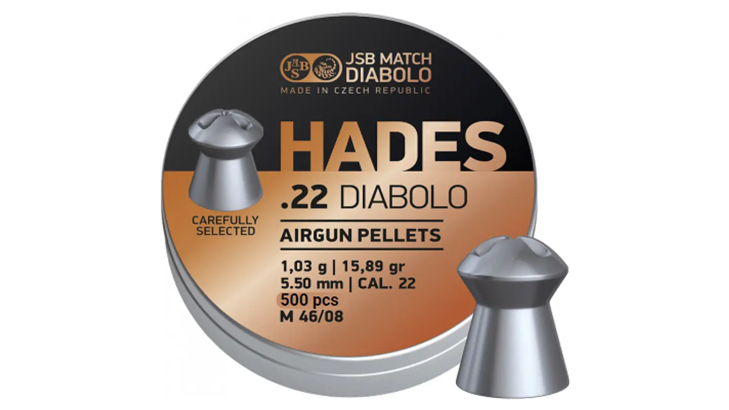 JSB HADES .22 / 15.89 / LATA 500 1