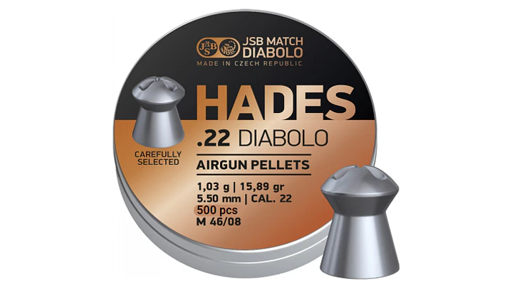 JSB HADES .22 / 15.89 / LATA 500 1