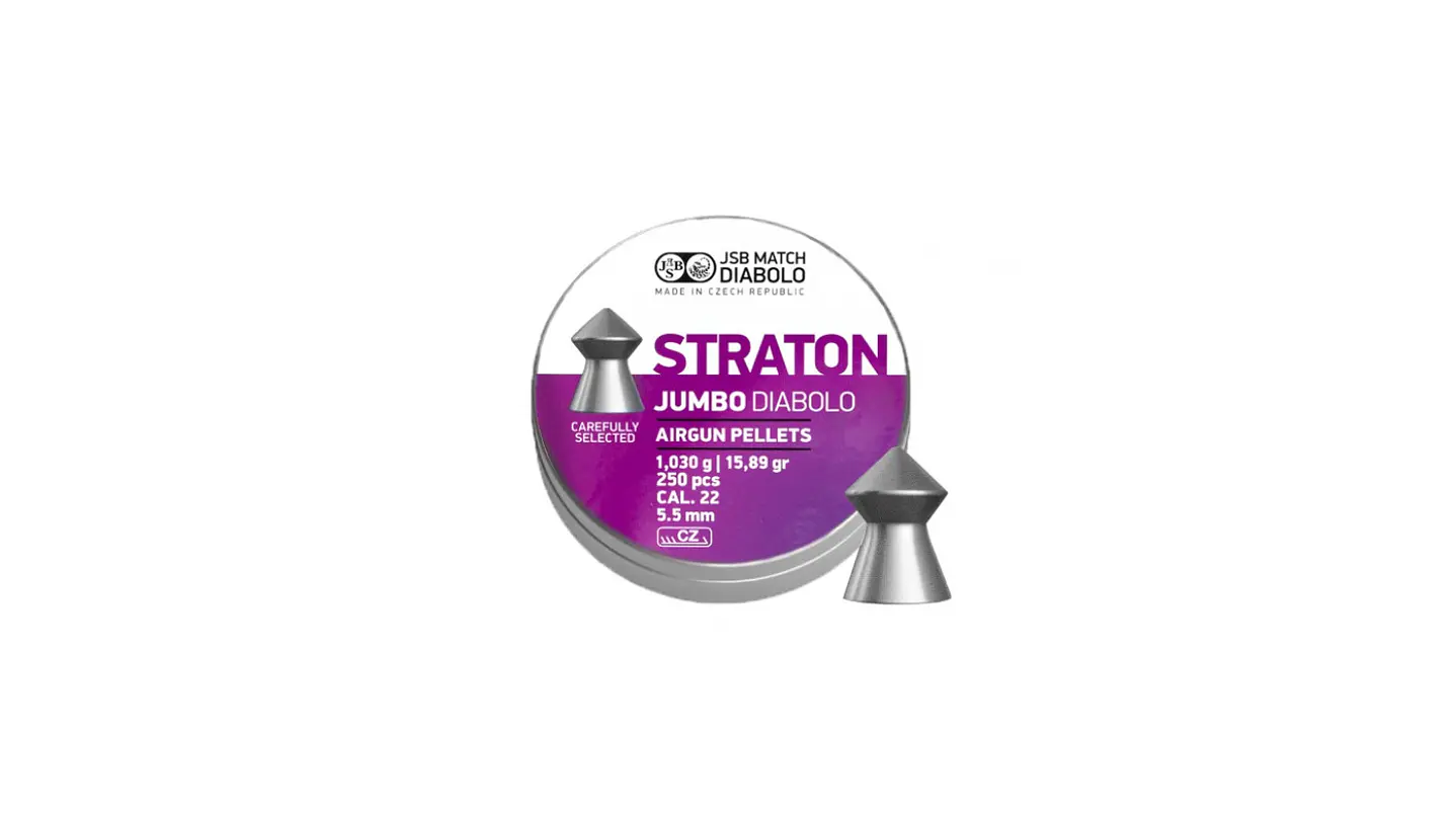 JSB STRATON JUMBO DIABOLO .22 / 15.89 / LATA 250 1