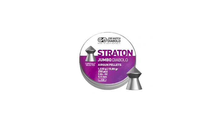 JSB STRATON JUMBO DIABOLO .22 / 15.89 / LATA 250 1