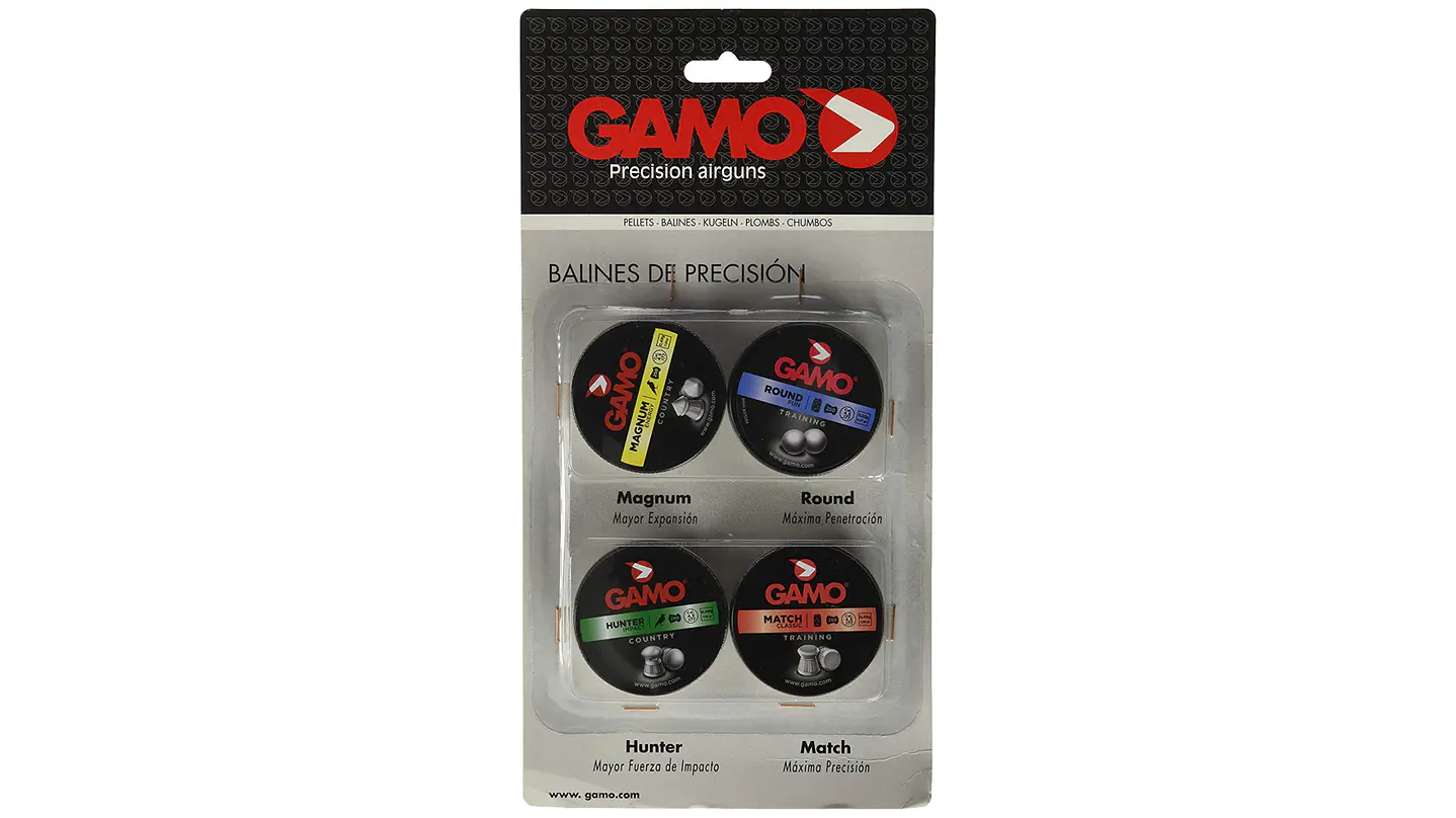 Kit de 4 latas de 250 postones Gamo/ Cal 4.5 1
