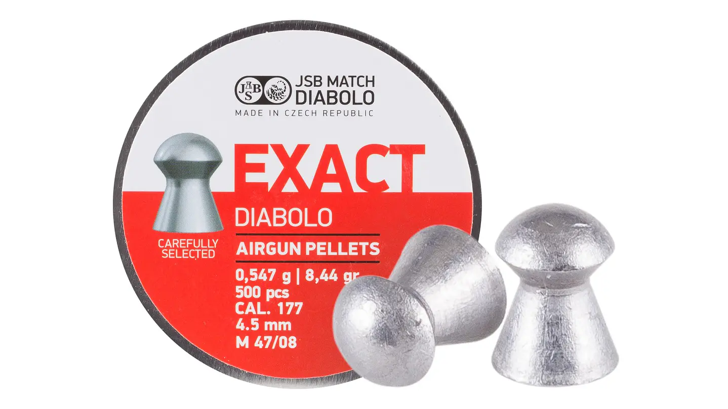 JSB Match Diabolo Exact .177 Cal, 8.44 Gr  1
