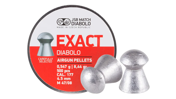 JSB Match Diabolo Exact .177 Cal, 8.44 Gr  1