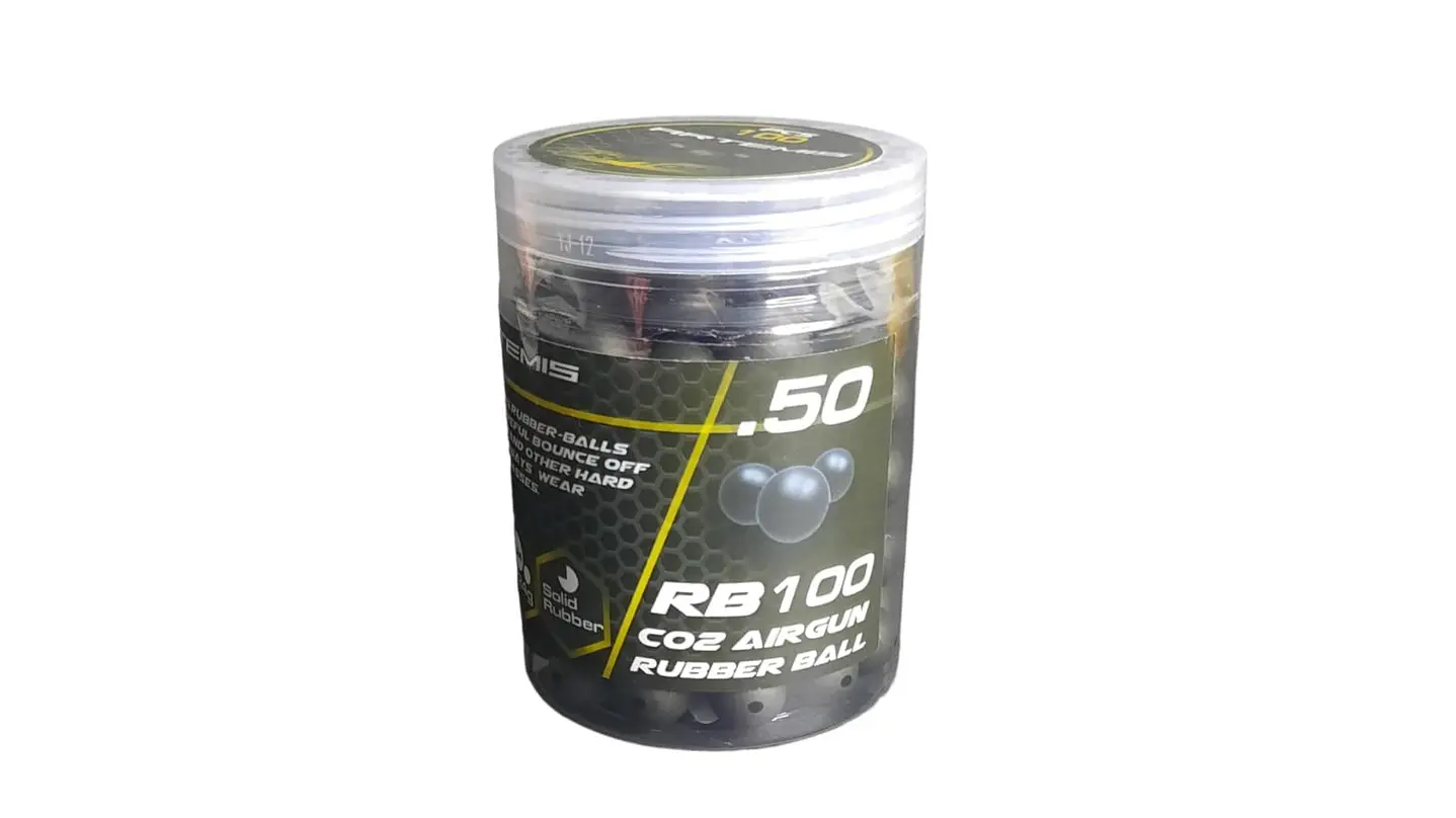 BOLAS DE GOMA SNOWPEAK REUTILIZABLES /100 Unidades CAL .50 1