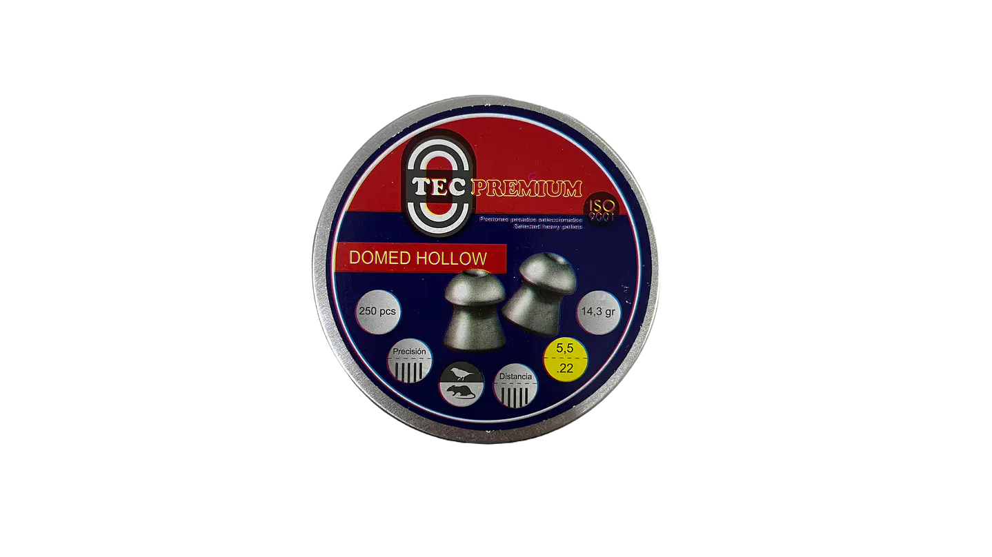 Tec Premium /Domed  Hallow / Lata 250 unidades 1