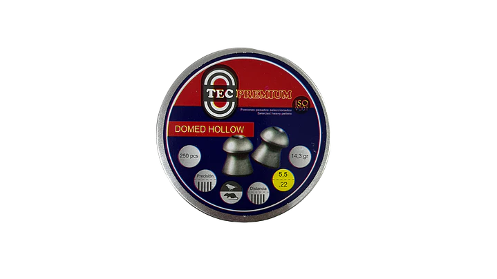 Tec Premium /Domed  Hallow / Lata 250 unidades 1