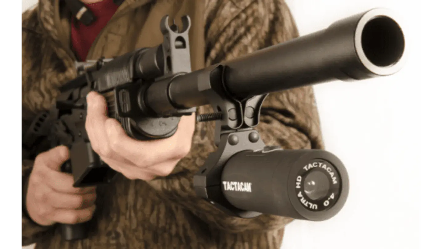 Abrazadera para Tactacam / cañón de rifle o Escopeta 3