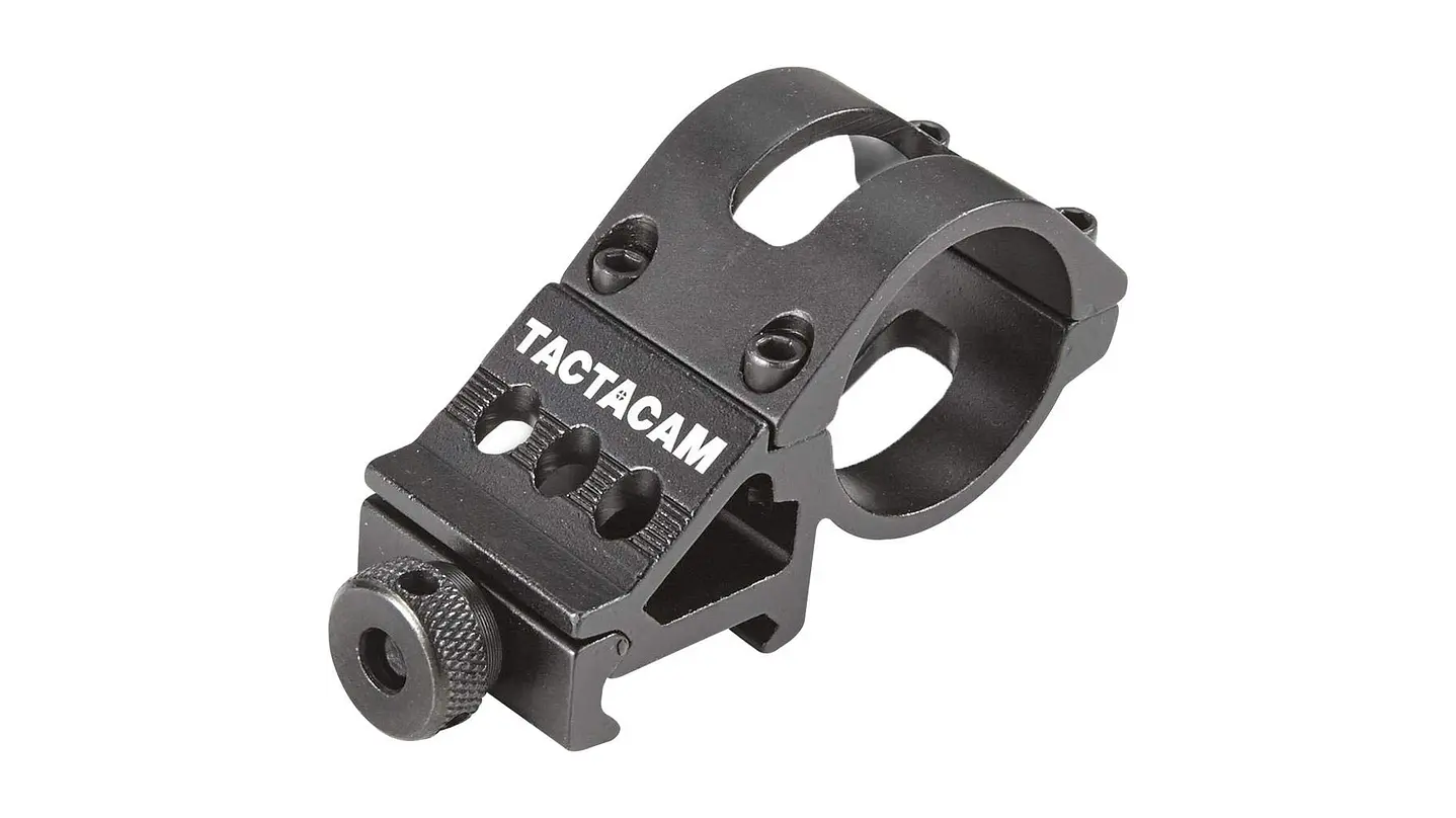 Soporte de riel Picatinny para cámaras Tactacam 5.0 4.0, 3.0 1