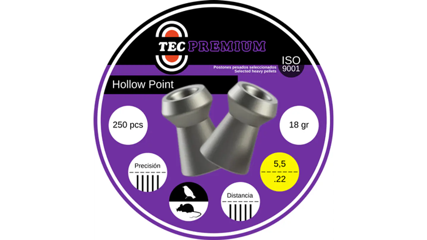 POSTON TEC PREMIUM HOLLOW POINT 5.5 / 18GR 1