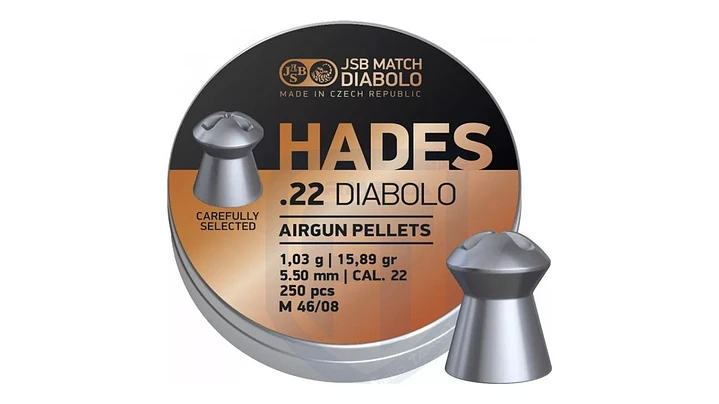 JSB HADES .22 / 15.89 / LATA 250 1