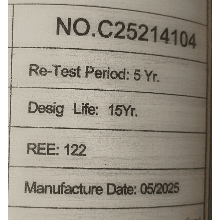 Escuba SEFIC Carbono 6.8Lts 2