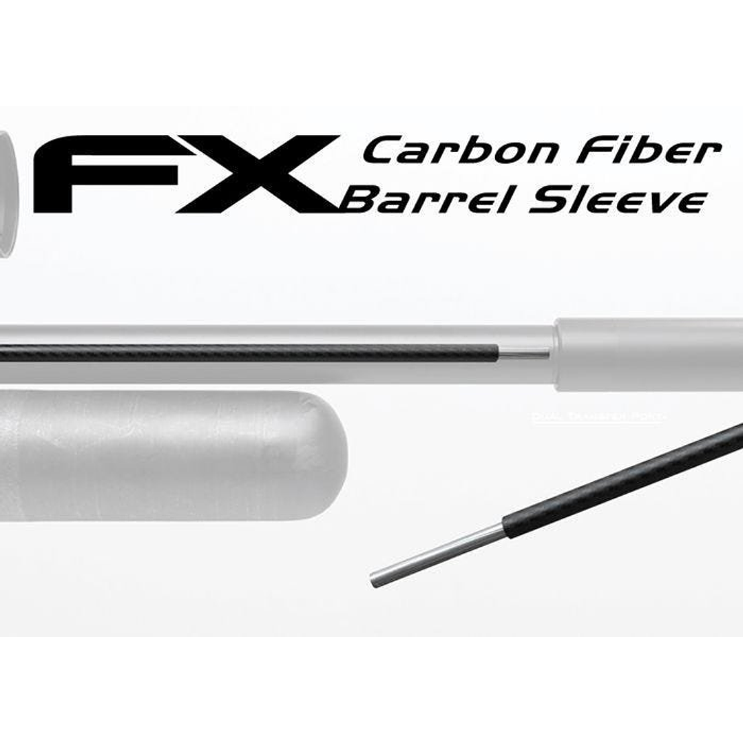 Funda  fibra de carbono  para Cañon  FX  Cal .30 / 700mm 2
