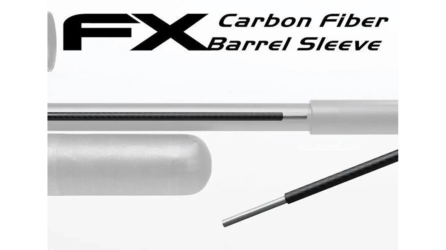 Funda  fibra de carbono  para Cañon  FX  Cal .30 / 700mm 2