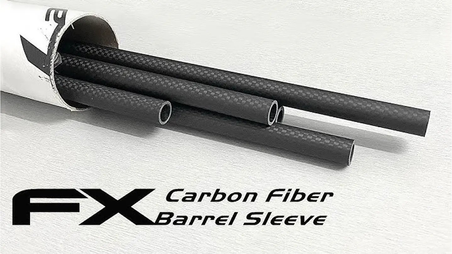 Funda  fibra de carbono  para Cañon  FX  Cal .30 / 700mm 4