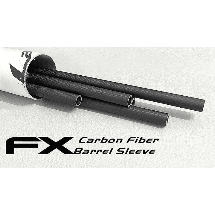 Funda  fibra de carbono  para Cañon  FX  Cal .30 / 700mm 4