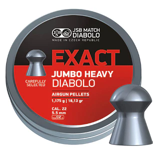 JSB Exact Jumbo Heavy Diabolo 5.5 18.13 Grains