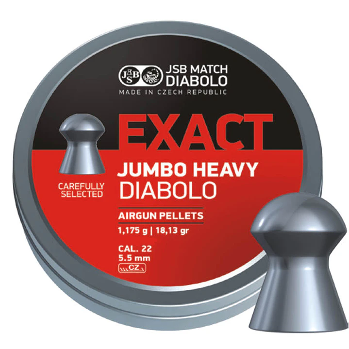 JSB Exact Jumbo Heavy Diabolo 5.5 18.13 Grains 1