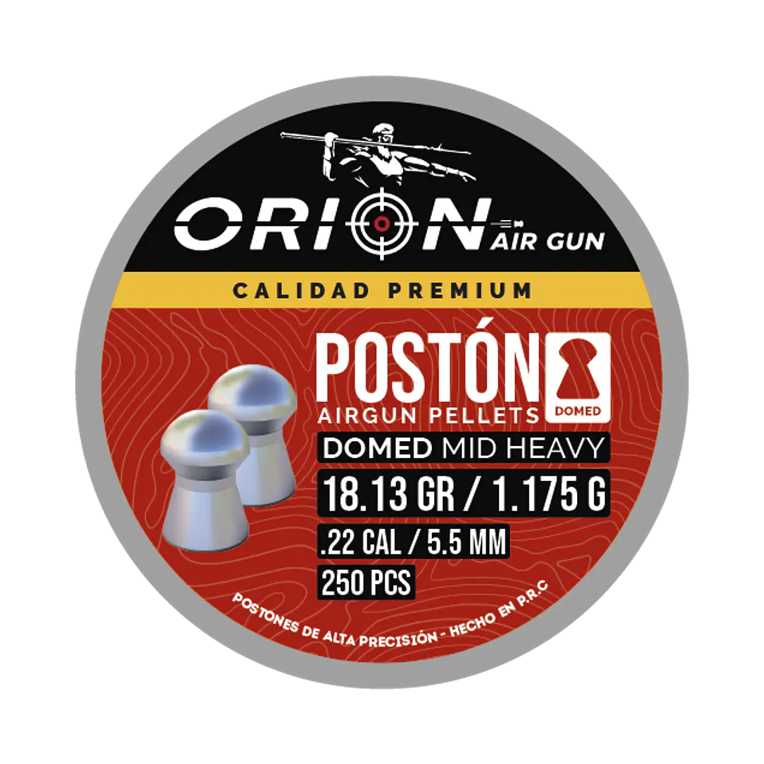 POSTON ORION DOMED HEAVY 5,5mm 18.13gr / 250 Unidades  1