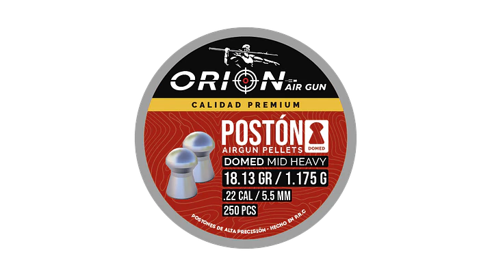 POSTON ORION DOMED HEAVY 5,5mm 18.13gr / 250 Unidades  1