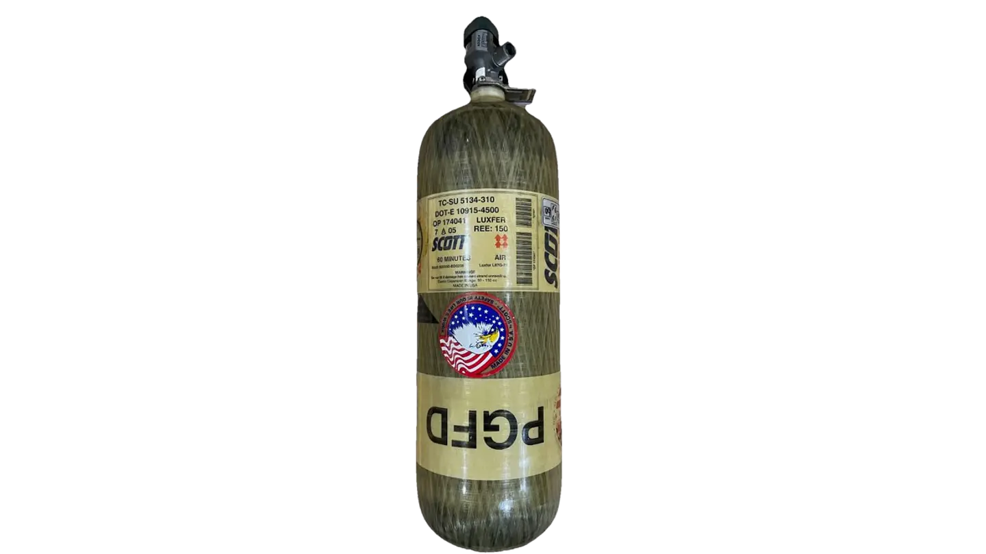 Escuba Scott 4.8 Litros 4500 PSI, Segunda Mano (Solo para Rifles PCP) 1
