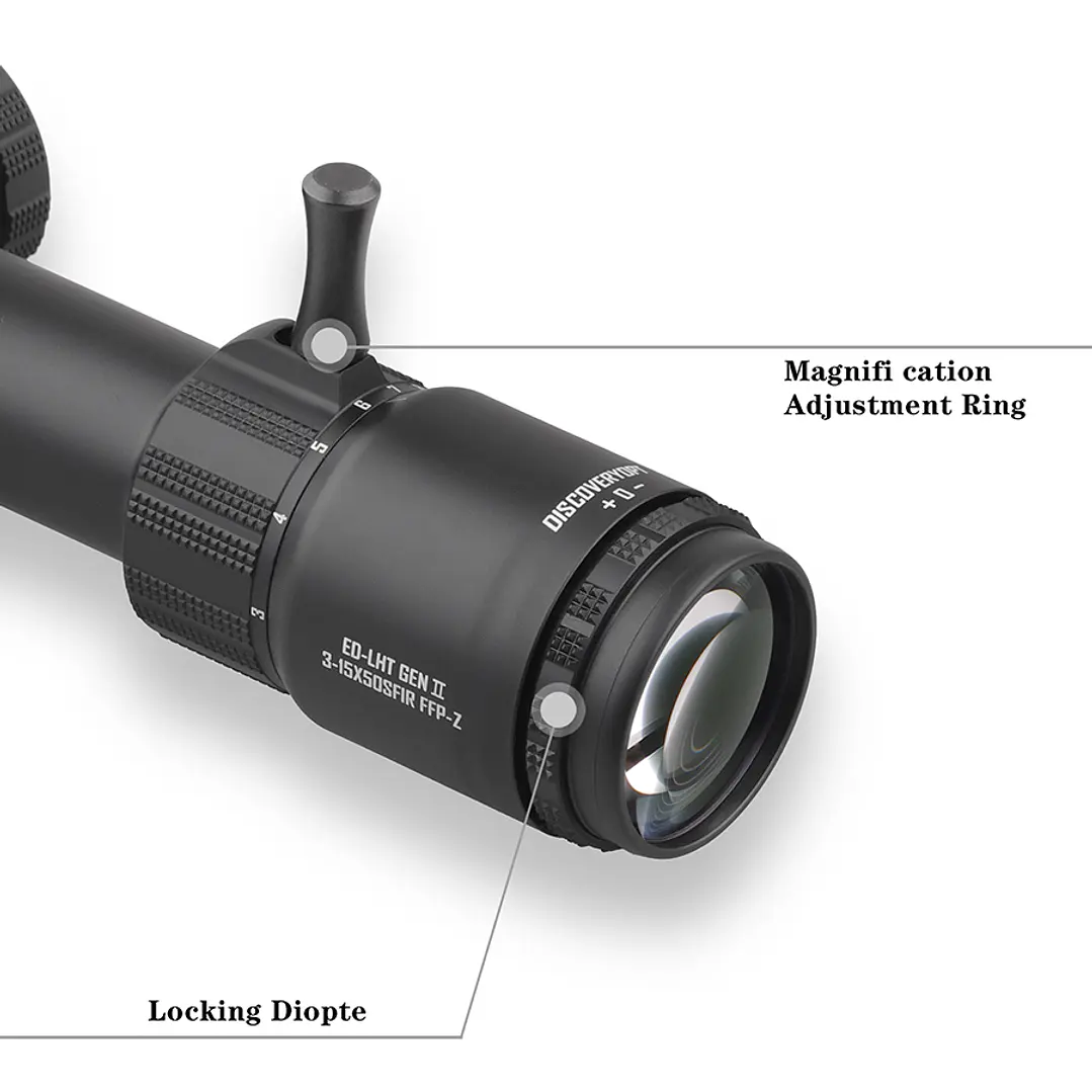 DISCOVERY ED-LHT GEN2 3-15x50 SFIR FFP-Z 2