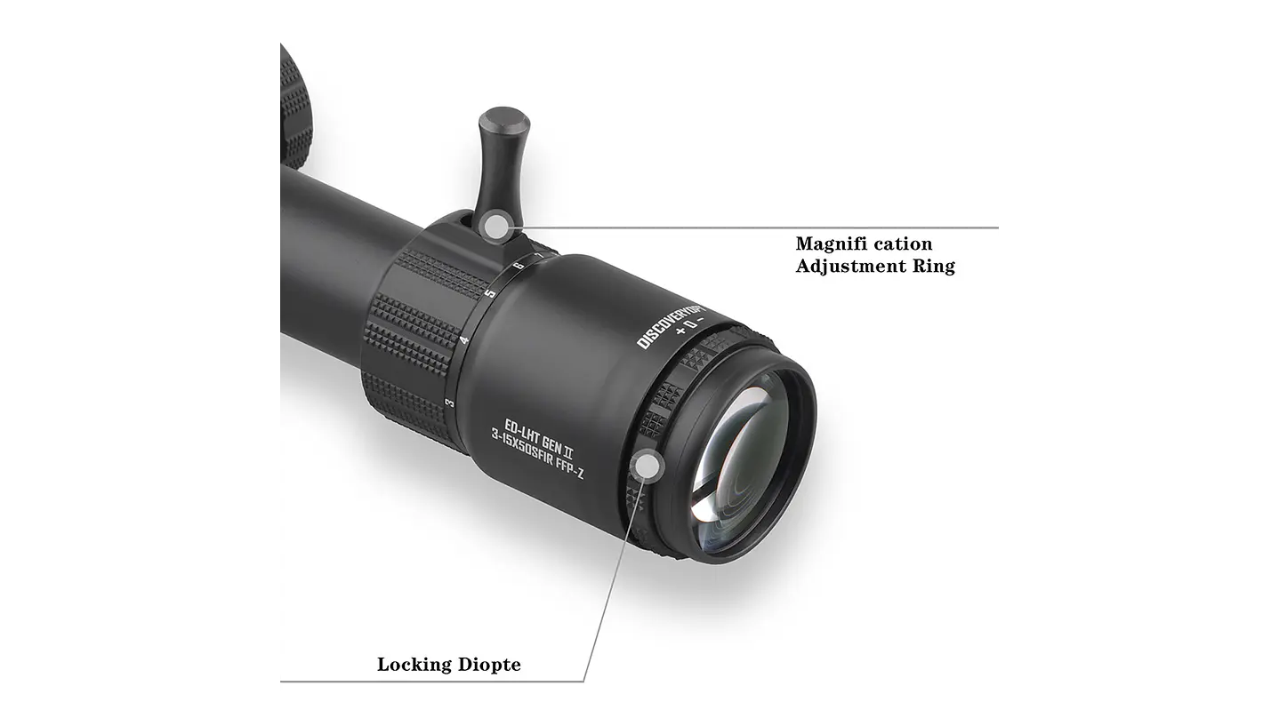 DISCOVERY ED-LHT GEN2 3-15x50 SFIR FFP-Z 2
