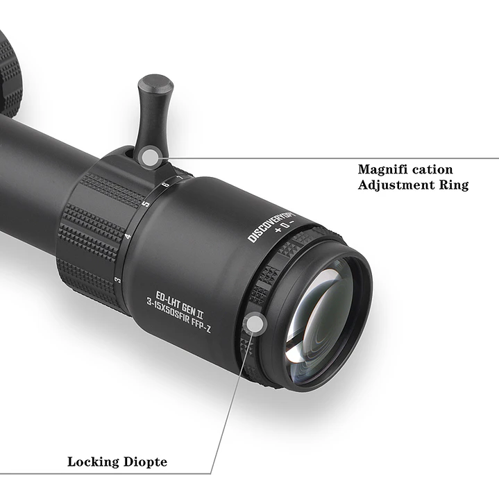 DISCOVERY ED-LHT GEN2 3-15x50 SFIR FFP-Z 2