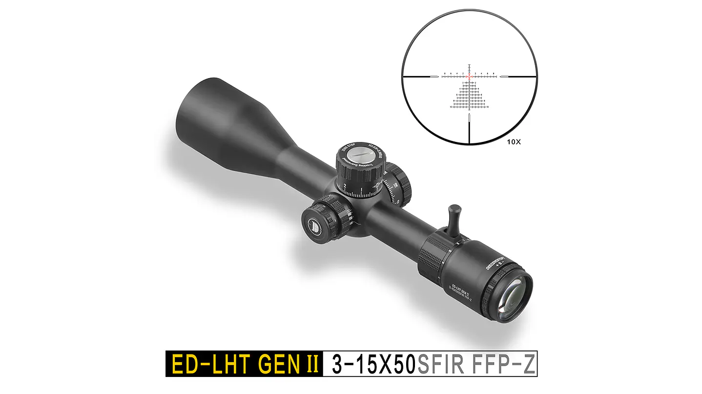 DISCOVERY ED-LHT GEN2 3-15x50 SFIR FFP-Z 4