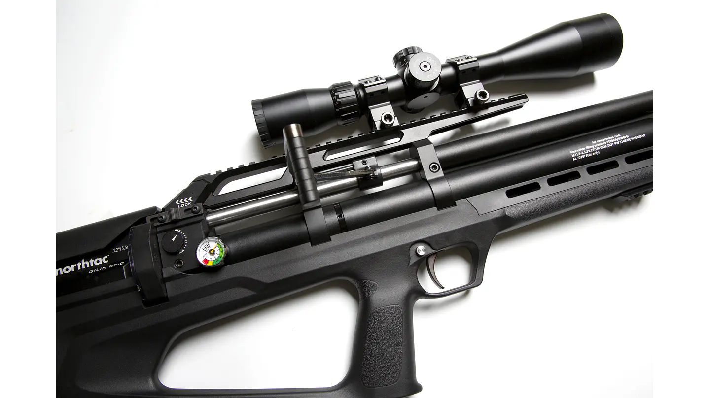 AEA QILIN BP BULLPUP PCP — 18” / 220cc / Cal .22 5