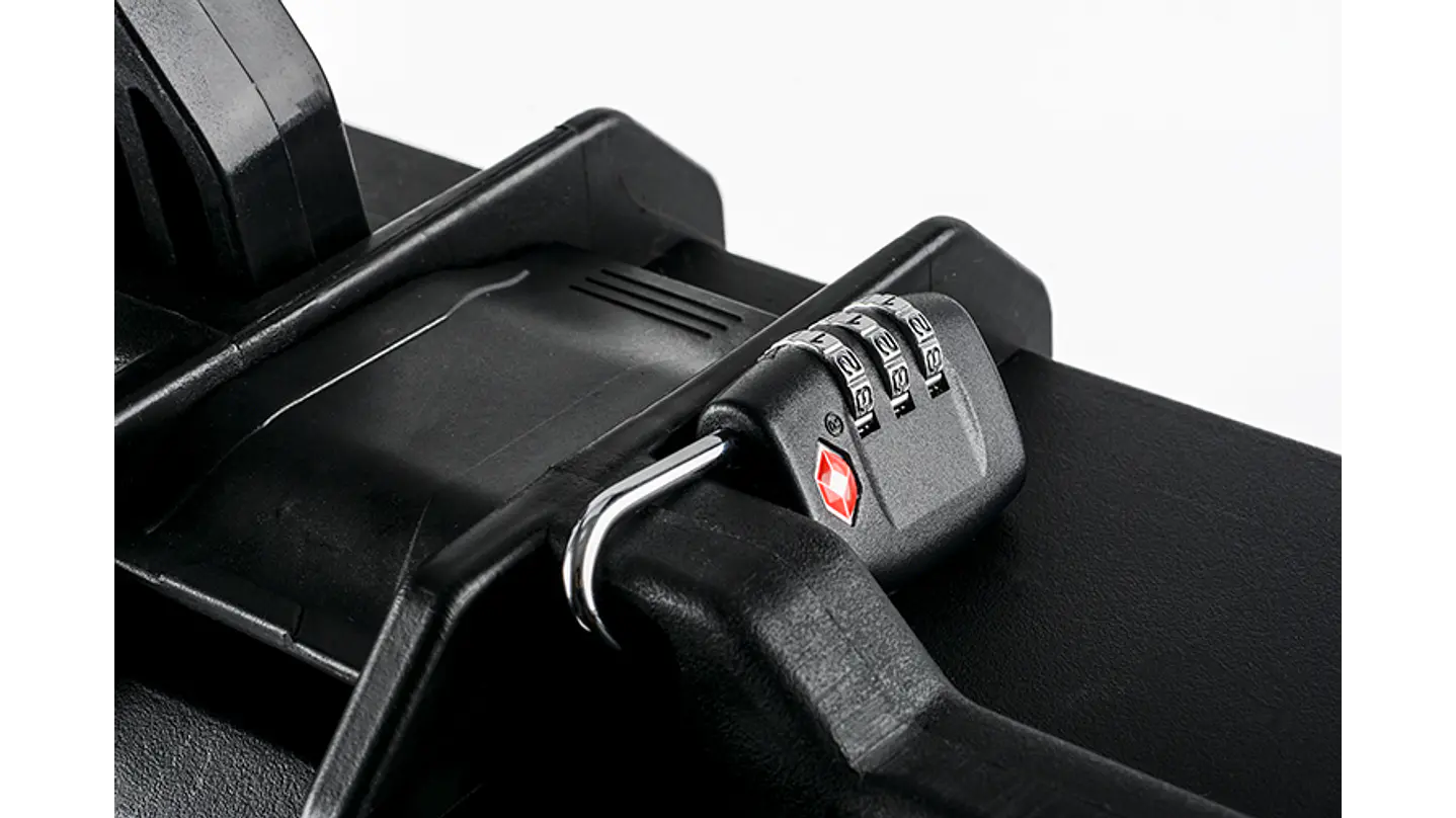 Maleta Para Rifle Con Ruedas Negro 1000*350*140 Mm 5