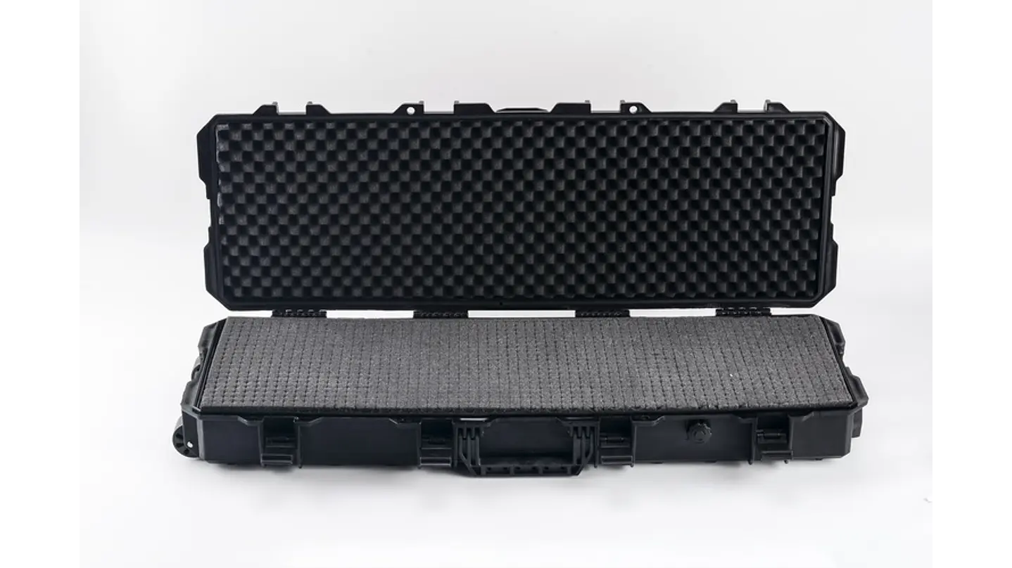 Maleta Para Rifle Con Ruedas Negro 1000*350*140 Mm 2