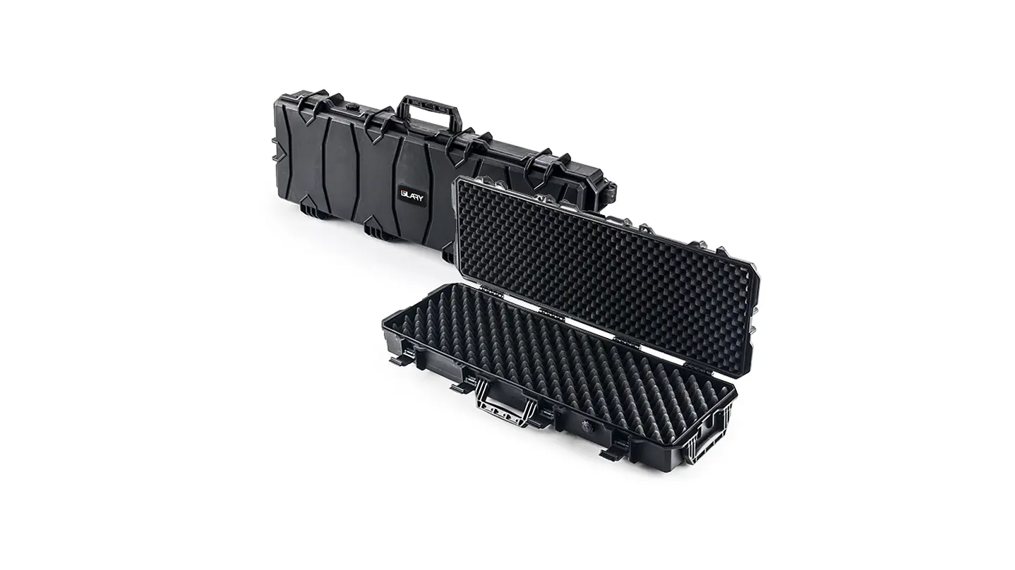 Maleta Para Rifle Con Ruedas Negro 1378*400*143 MM 1
