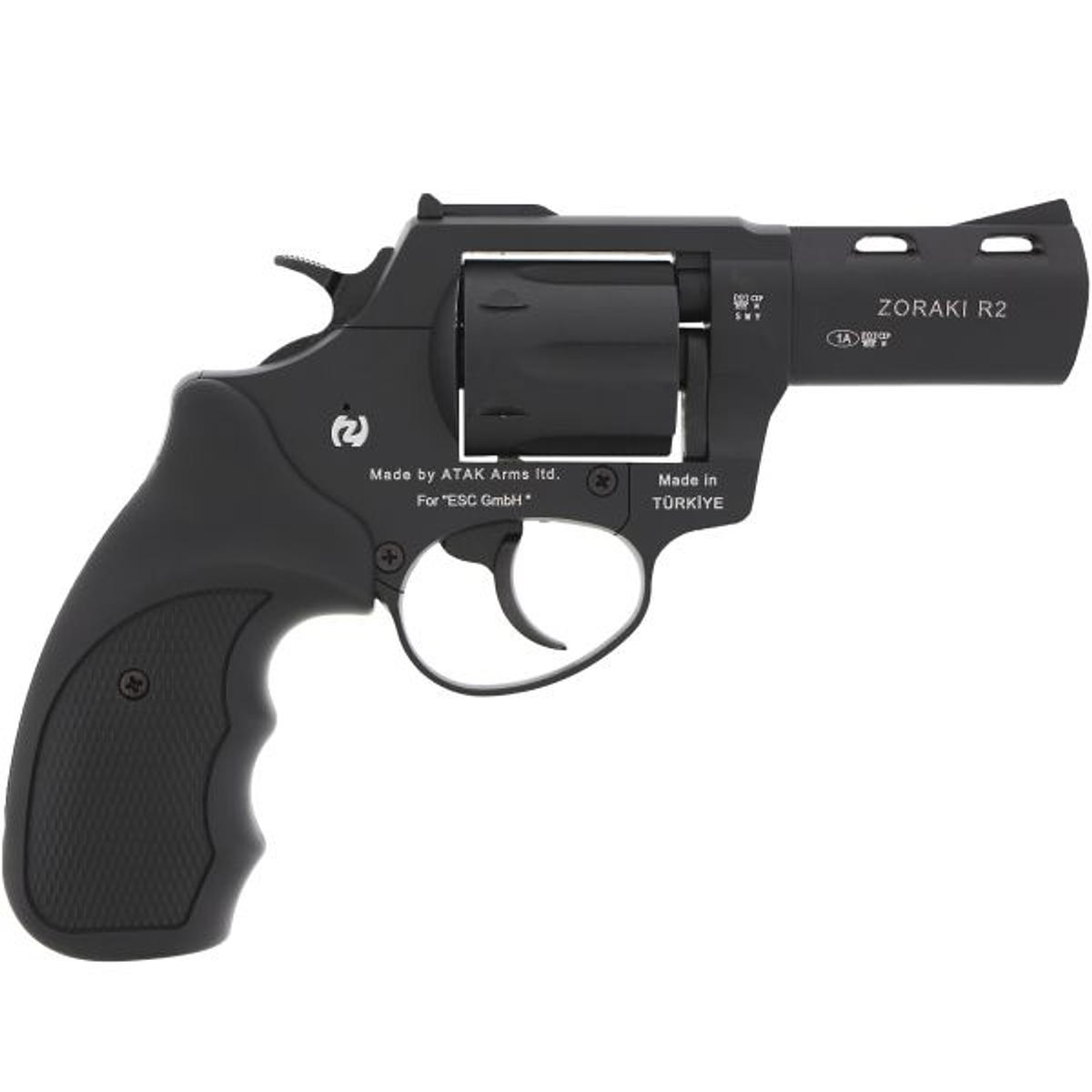 Revolver Fogueo Ekol® Viper 2.5 Nikel + 50 Salvas + Cepillo