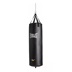 Saco de Boxeo De 80 Libras Everlast  Negro 