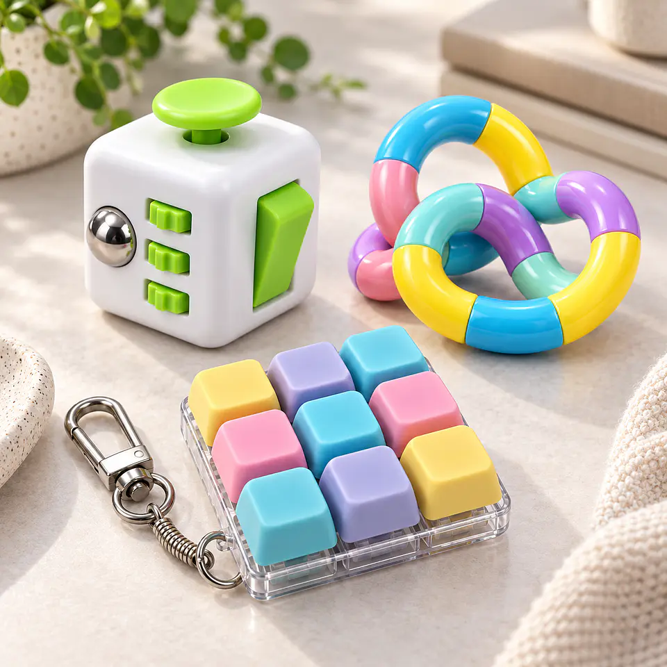 Kit Sensorial Antiestrés 3 Piezas 4