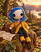 Muñeca Aventura – Tejida a Mano - Miniatura 3