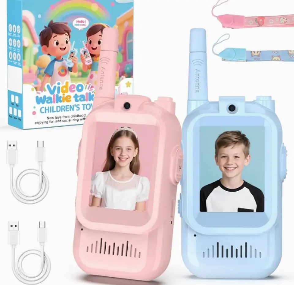 📹 Walkie Talkies con Video para Niños | Diversión y Comunicación en Tiempo Real 1