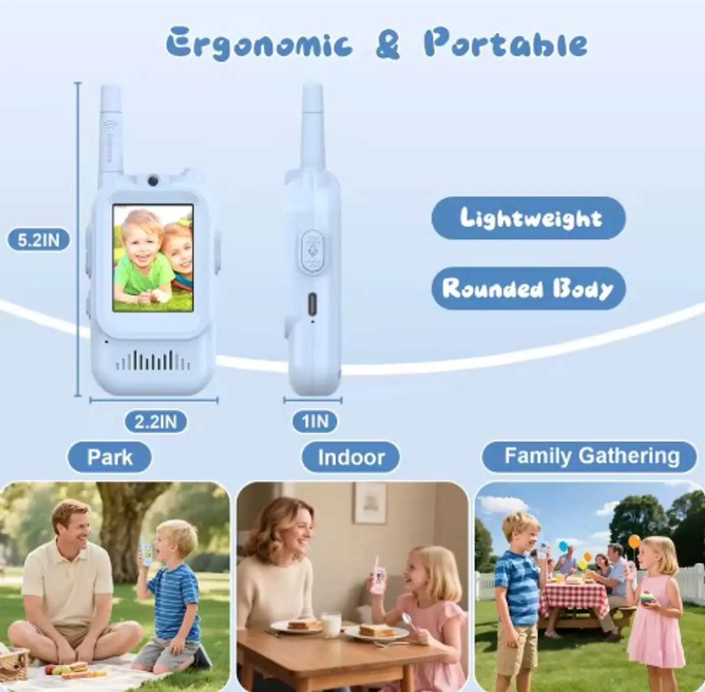 📹 Walkie Talkies con Video para Niños | Diversión y Comunicación en Tiempo Real 4
