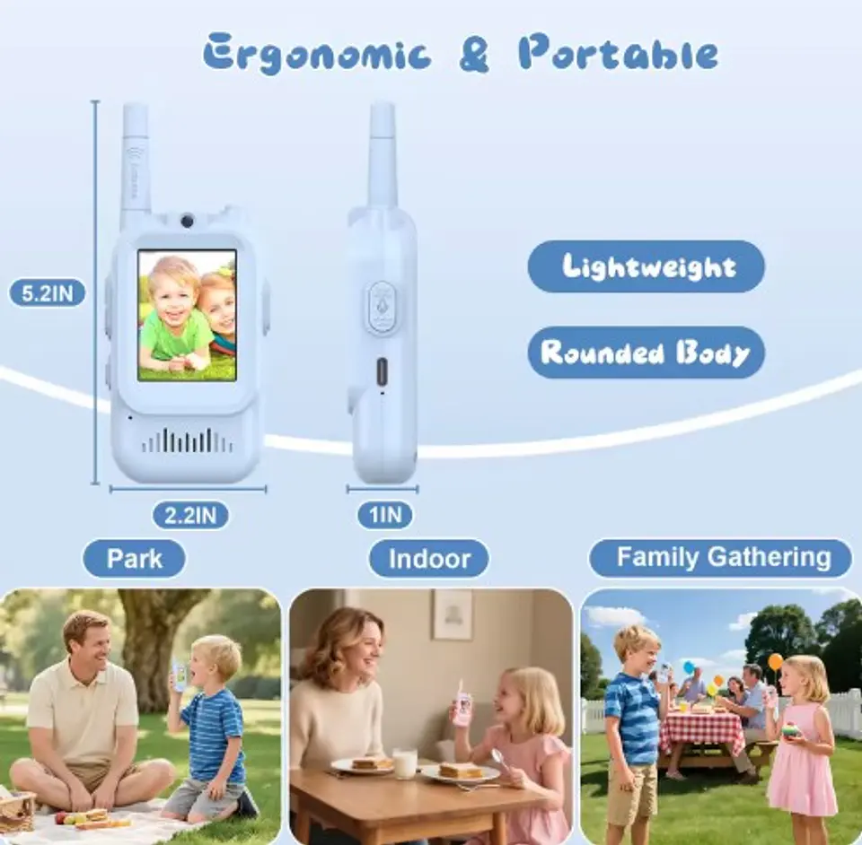 📹 Walkie Talkies con Video para Niños | Diversión y Comunicación en Tiempo Real 4