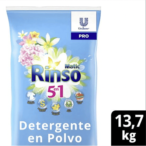 RINSO POLVO FRESCURA DE MAR BOLSA X 13,7KG