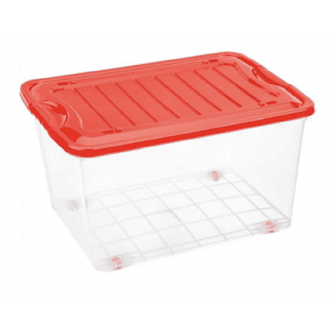 CAJA SUPREMA 28 LTS N40 CLARIFICADO VERDE REYPLAST