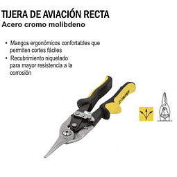 TIJERA DE AVIACION RECTA TRUPER