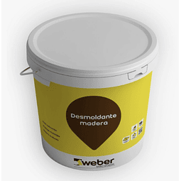 DESMOLDANTE PARA MADERA TINETA 16L WEBER