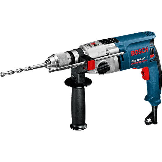 TALADRO DE IMPACTO GSB 20-2 RE - CON LLAVE BOSCH