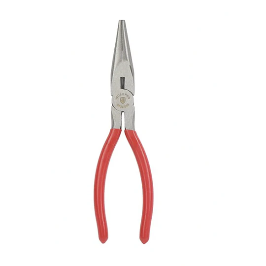 ALICATE PUNTA LARGA 8 PULG ROJO WORKPRO