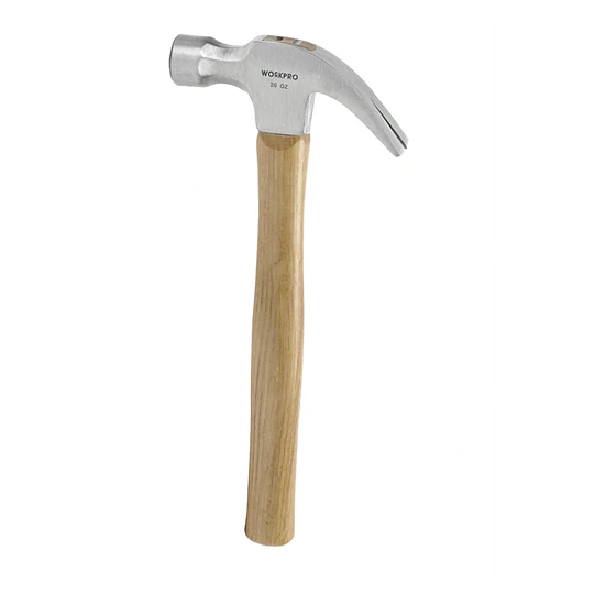 MARTILLO CURVO 8 OZ MADERA WORKPRO