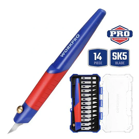 SET BISTURI 14PCS WORKPRO